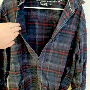 vans flannel! barely worn!